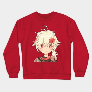 Kazuha Cat Ears Crewneck Sweatshirt